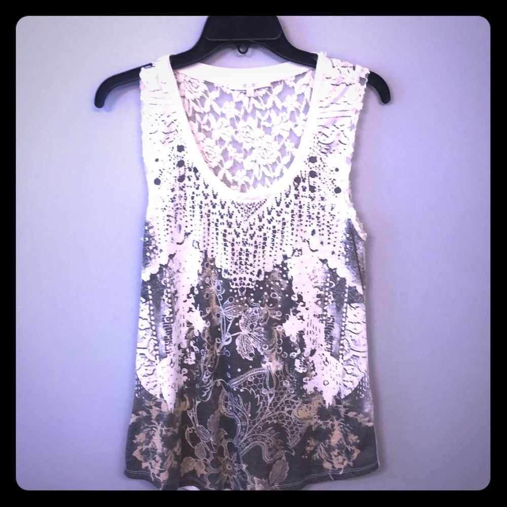 Miss Me tank blouse
